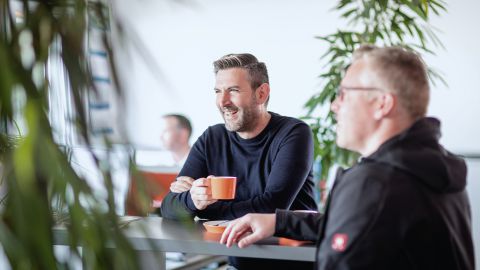 Foto Kaffetrinken